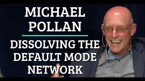 Michael Pollan | Dissolving the Default Mode Network
