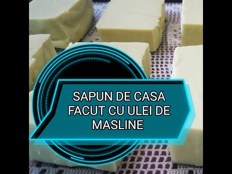 SAPUN FACUT IN CASA, CU ULEI DE MASLINE/VLOG UNIVERSUL MARICRIS