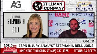 Derrick Henry out with foot injury | ESPN injury analyst Stephania Bell joins Stillman & Company