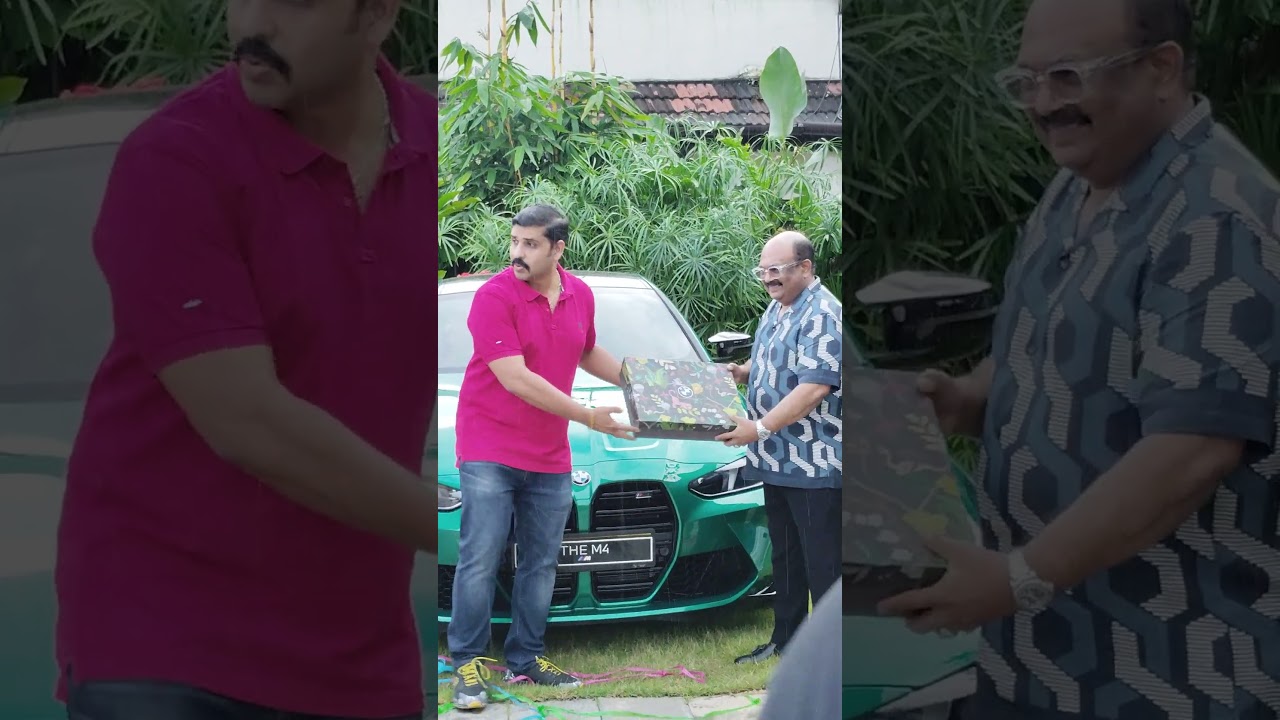 Dr.Viju sir Chairman of Synthite group New BMW M4 delivery ceremony 