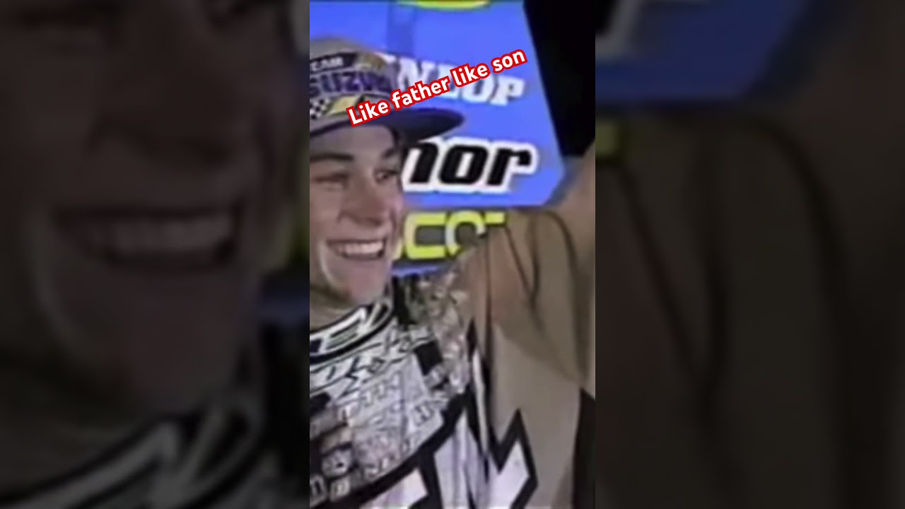 Like father like son Brian and Haiden DEEGAN  GHOST RIDES ! 1997 & 2024 #supercross #dangerboy