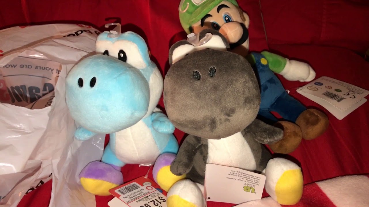 New Mario plush YouTube