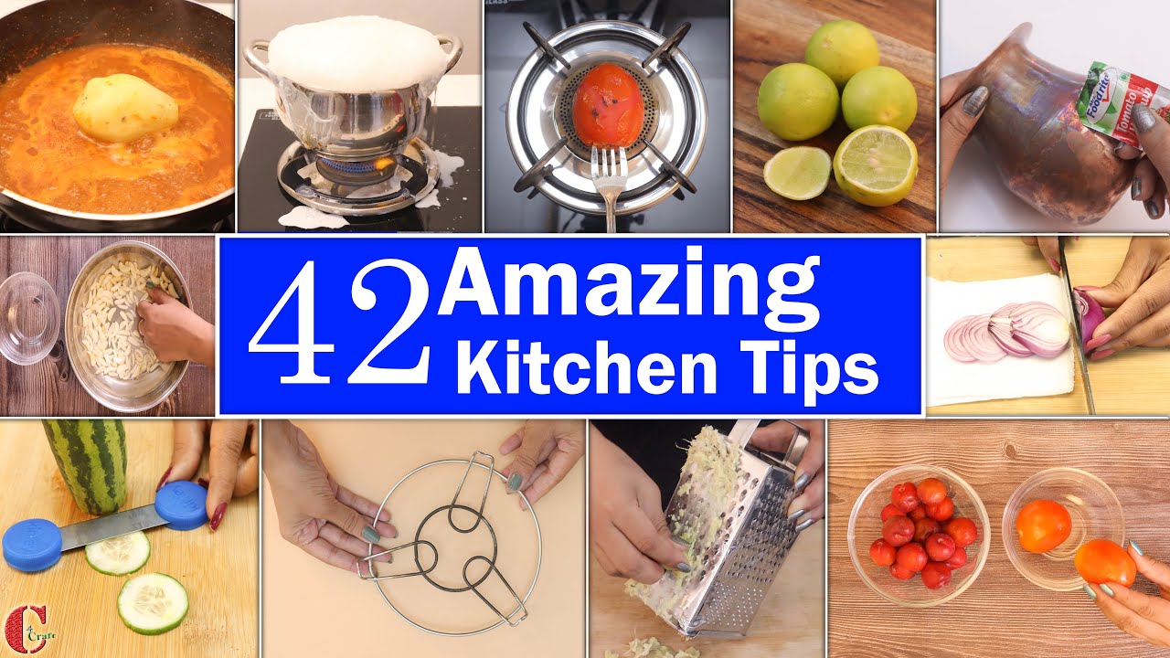 21 Useful Kitchen & Cooking Hacks, Tips & Tricks