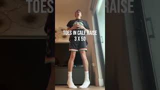 Famous Legendary Calf Routine‼️😮‍💨🦵🏼 #basketball #workout #legday #deshaunhighler Wealth