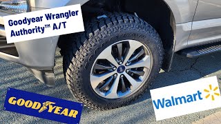 Goodyear Authority A/T Tires, Walmart exclusive, black Friday deal 2022. -  YouTube