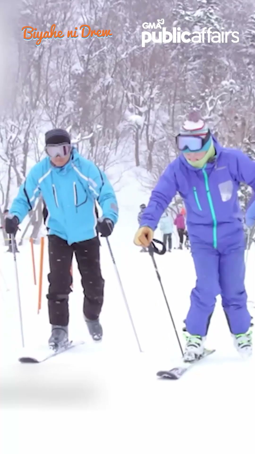 Skiing, sinubukan ni Biyahero Drew | Biyahe ni Drew