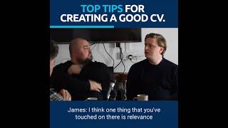 Digital & Data Career Advice - Top Tips For Creating A Good CV