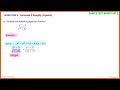 Q4a sample test MAT037 SET 2 (simplify &amp; factorize)