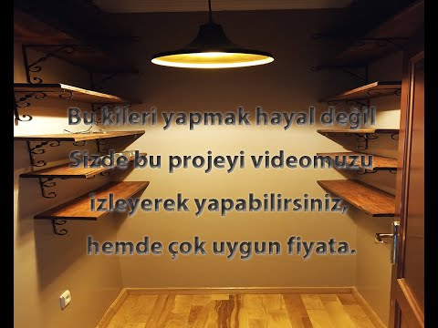 Video: Kiler Rafları Nasıl Yapılır