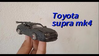 Toyota Supra mk4 de plastilina