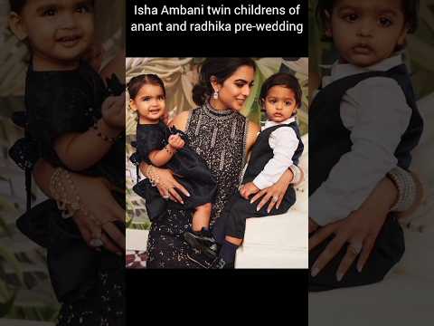 Isha Ambani's Twins Anant and Radhika's Pre-Wedding Celebration:#viral #trending #prewedding #ambani