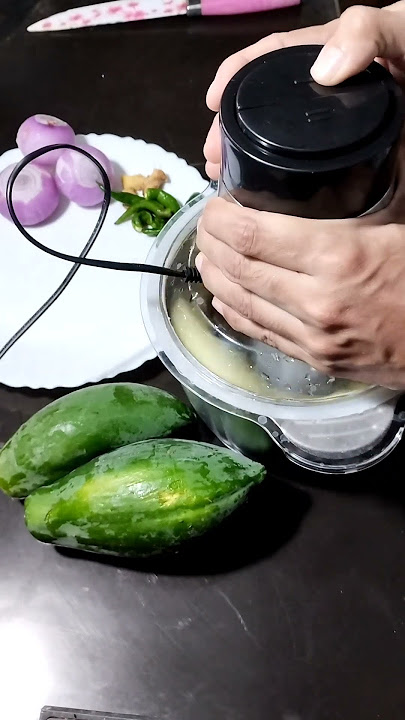 Trixy®️ 4 in 1 Electric Vegetable Chopper - Grey Technologies