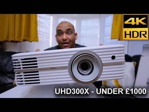 Optoma UHD300X Projector Definitive Review - 4K HDR For Under £1000