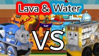 Lava & Water Mille Vs Toby Thomas And The Friends Minis