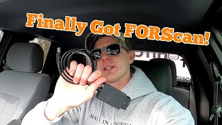 First Time Using FORScan! So Helpful! Funny Features!