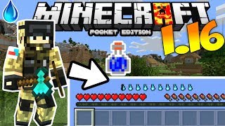 MCPE 1.16 THIRST BAR MOD   MINECRAFT PE 1.16 THIRST BAR ADDON : MOD REVIEW