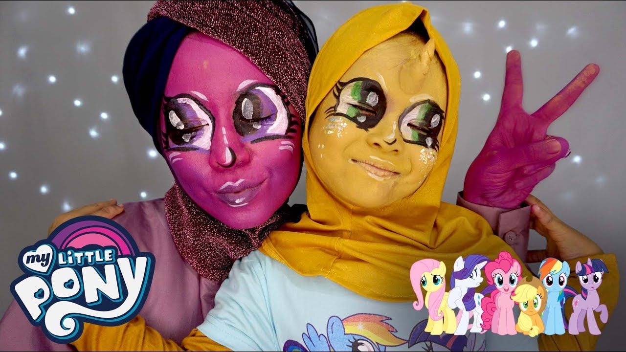 My Little Pony Easy Facepainting Tutorial Youtube