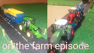 massey broke down, loads happening at the contractors yard. on the farm episode.