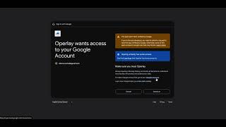 Operlay Gmail OAuth Demo