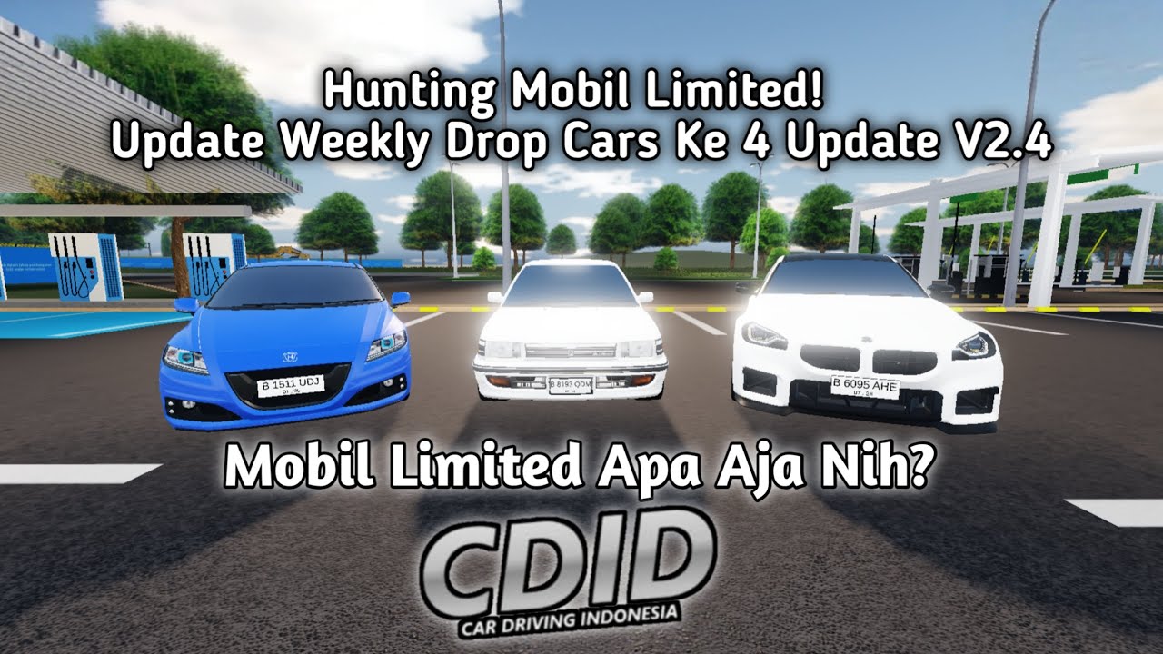 Hunting Mobil Limited! Update Weekly Drop Cars Ke 4 Update V2.4 CDID - Mobil Limited Apa Aja Nih?