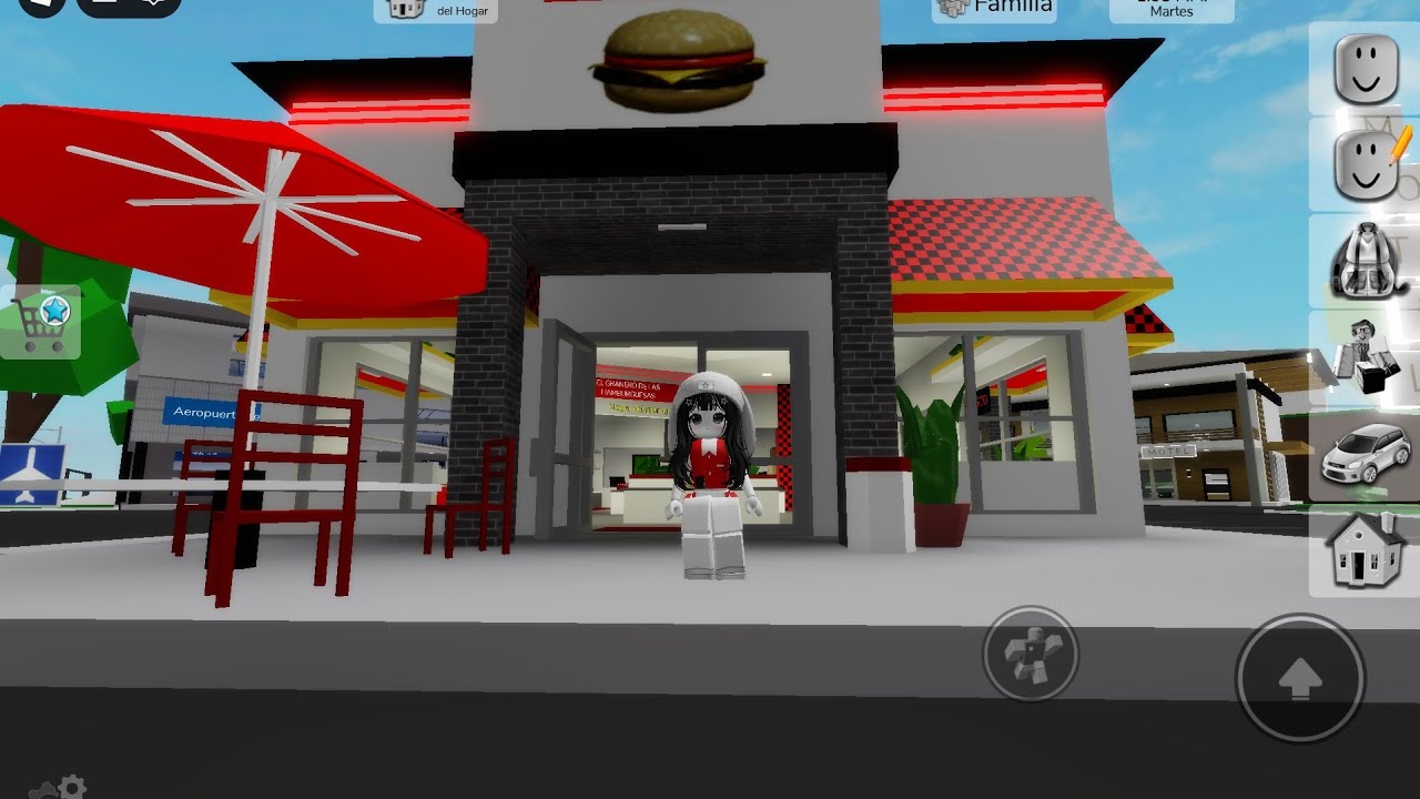 Soy pobre y consigo trabajo en un restaurante (sale muy mal) brookhaven Roblox 