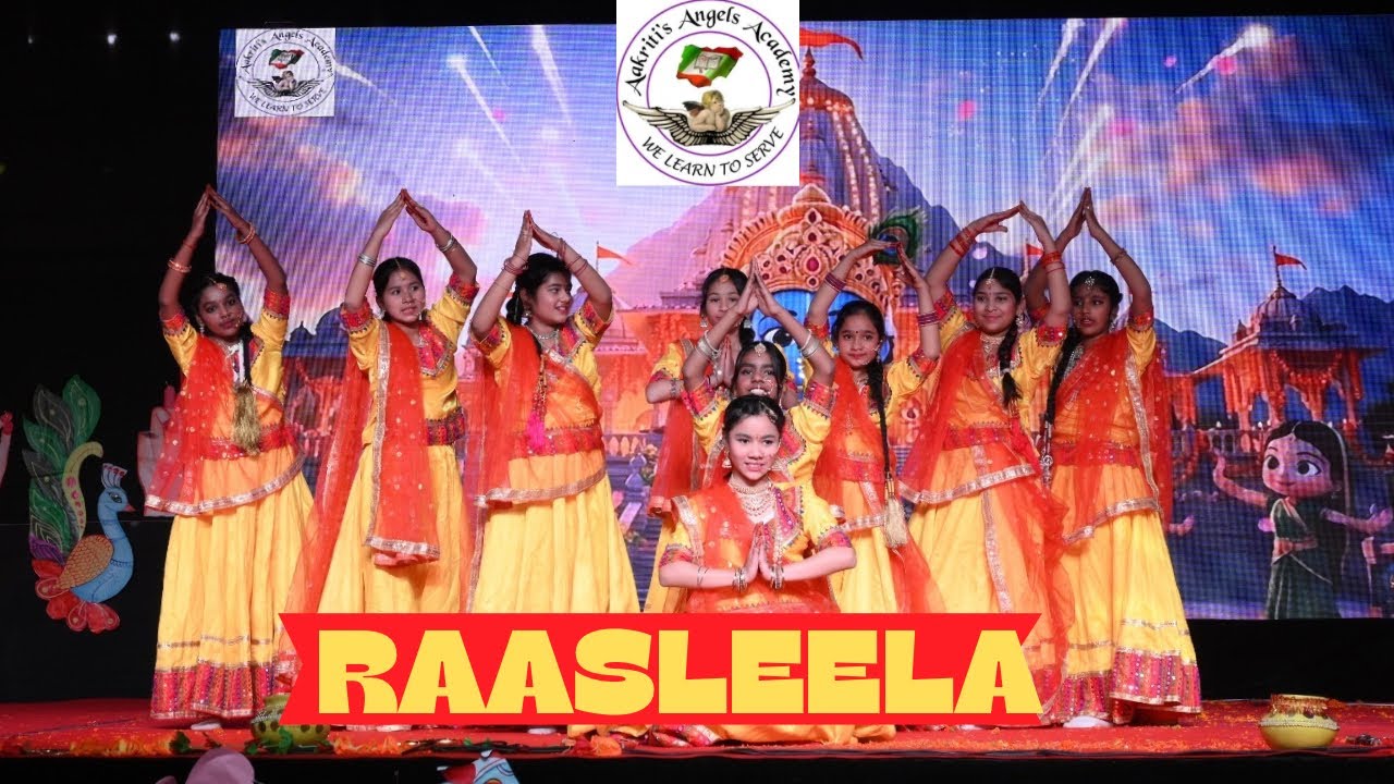 🦚 Krishna Ras Leela | A Divine Dance Celebrating Love & Devotion 💙