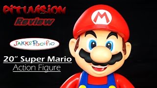 Jakks Pacific 20 inch Mario Action Figure Video Review