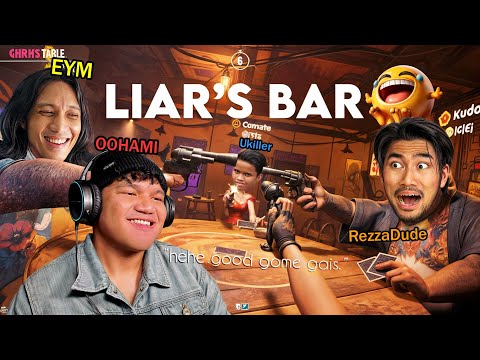 (Kelakar!) OOHAMi PANDAI TIKAM😂 BELAKANG KAWAN! - Liar's Bar | Malaysia w/ TeamKemuts