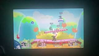 Super Smash Bros Brawl-Mr.Game&Watch vs Ganondorf vs Marth vs Wario