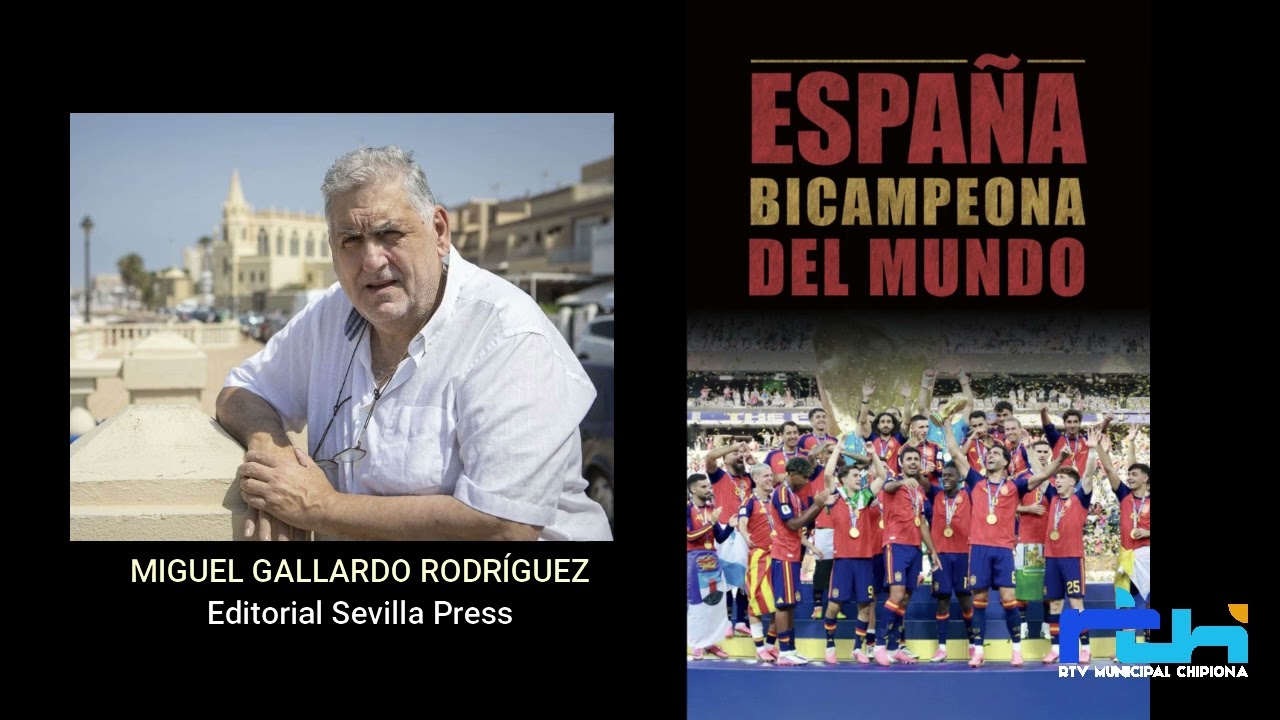 La Grada. Miguel Gallardo nos presenta el libro `España Bicampeona del Mundo´
