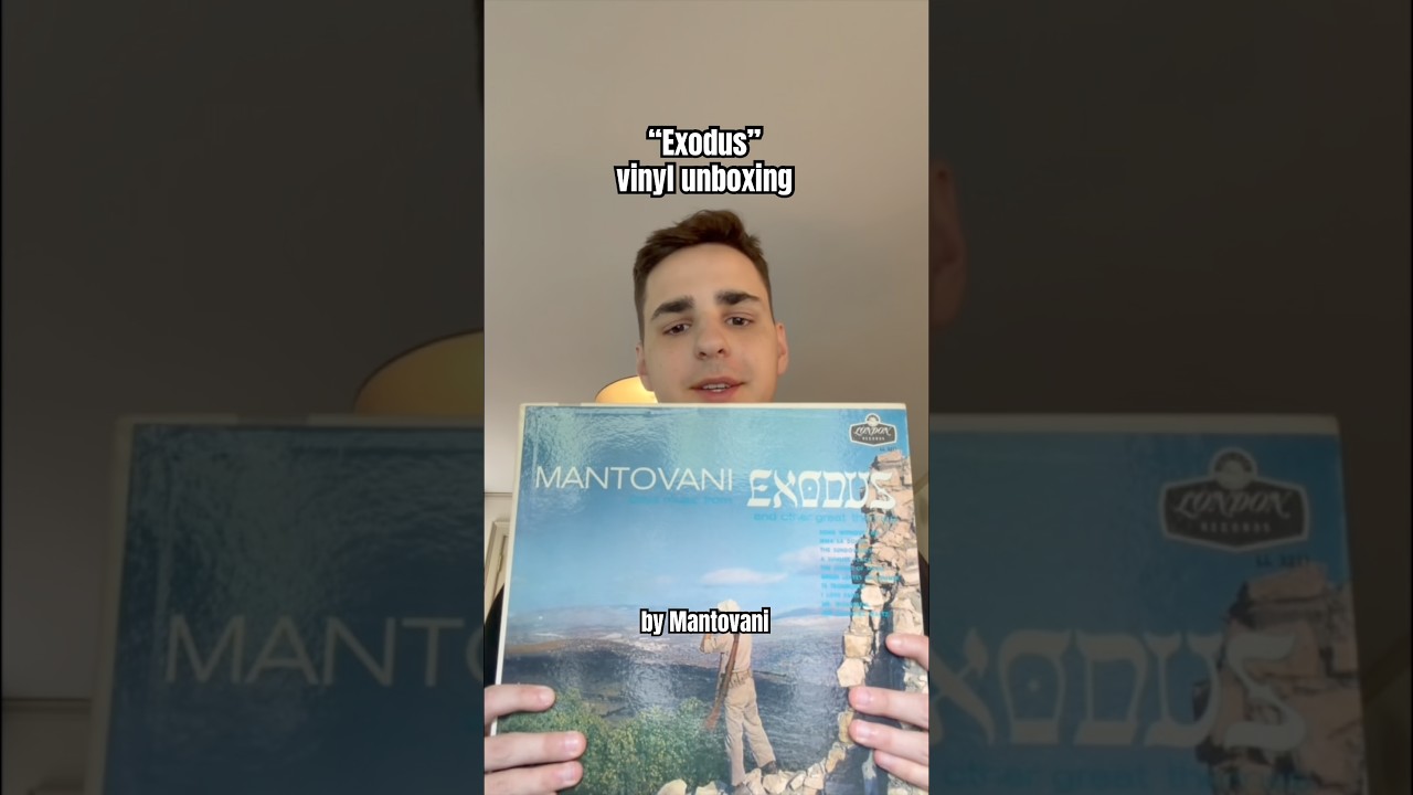 “Exodus” vinyl unboxing