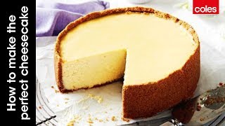 The Perfect Baked New York Cheesecake