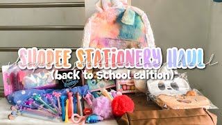 Shopee Stationery Haul ft. Mandi Cantik | Back to School Edition