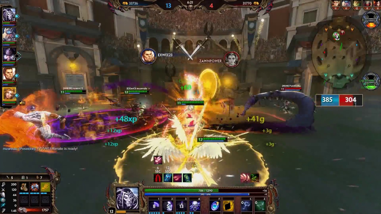 Archon Thanatos Smite gameplay | Arena