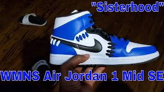 jordan 1 mid sisterhood game royal