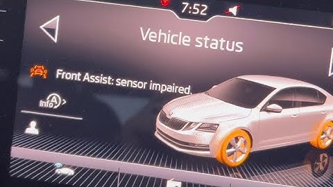 Front Assist: Sensor Impaired
