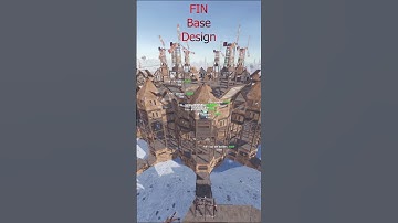 Rust Biggest Clan BASE Design on Vital EU 10X #rust #rustbase #shorts