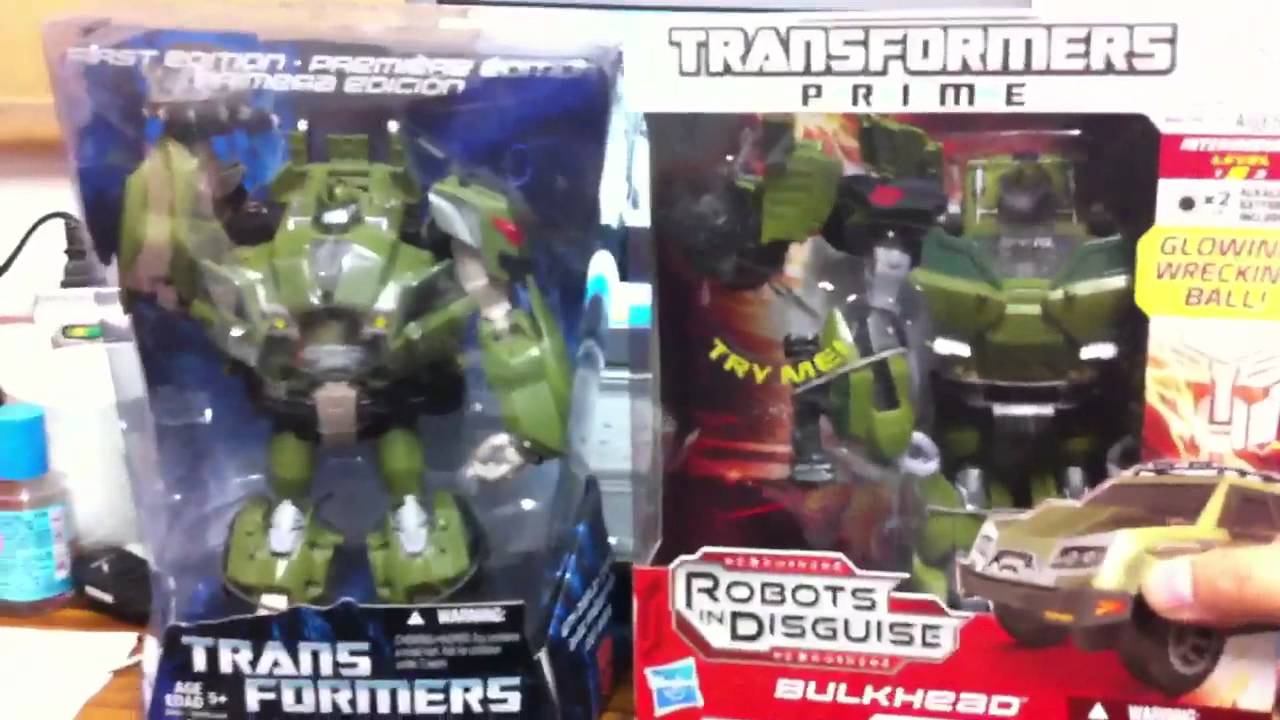 REVIEW TF PRIME RID VOYAGER STARSCREAM BULKHEAD THAI YouTube