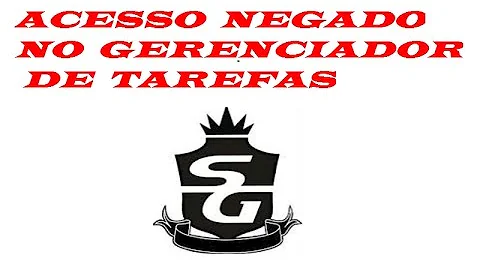 Como finalizar um processo que dá acesso negado?