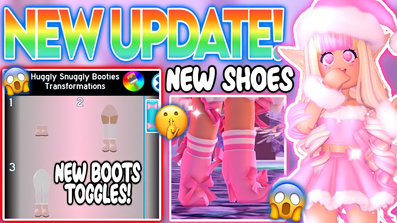 NEW TOGGLES OUT NOW TO WINTER SHOES! ️ WE MISSED THIS⚠️ ROBLOX Royale ...