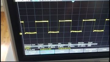 Counting the RPM of a fan on an oscilloscope