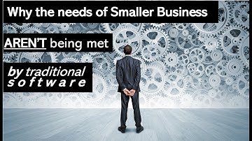 ERP Software - How the needs of small business differ from large ones