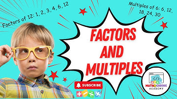 What Are Factors and Multiples? | Math Made Easy with Uncle Dewan