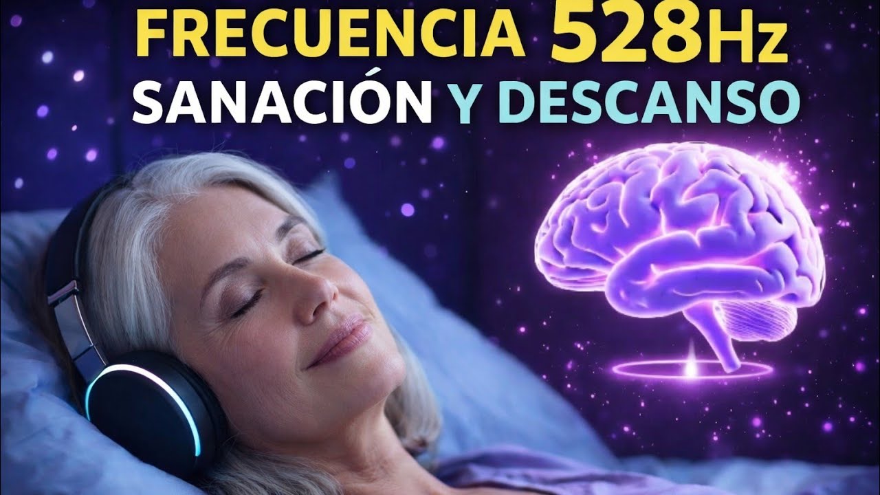 💜 528Hz frecuencia Milagrosa | Sana tu Mente, Cuerpo y Alma Mientras Descansas!audio y frecuencia 