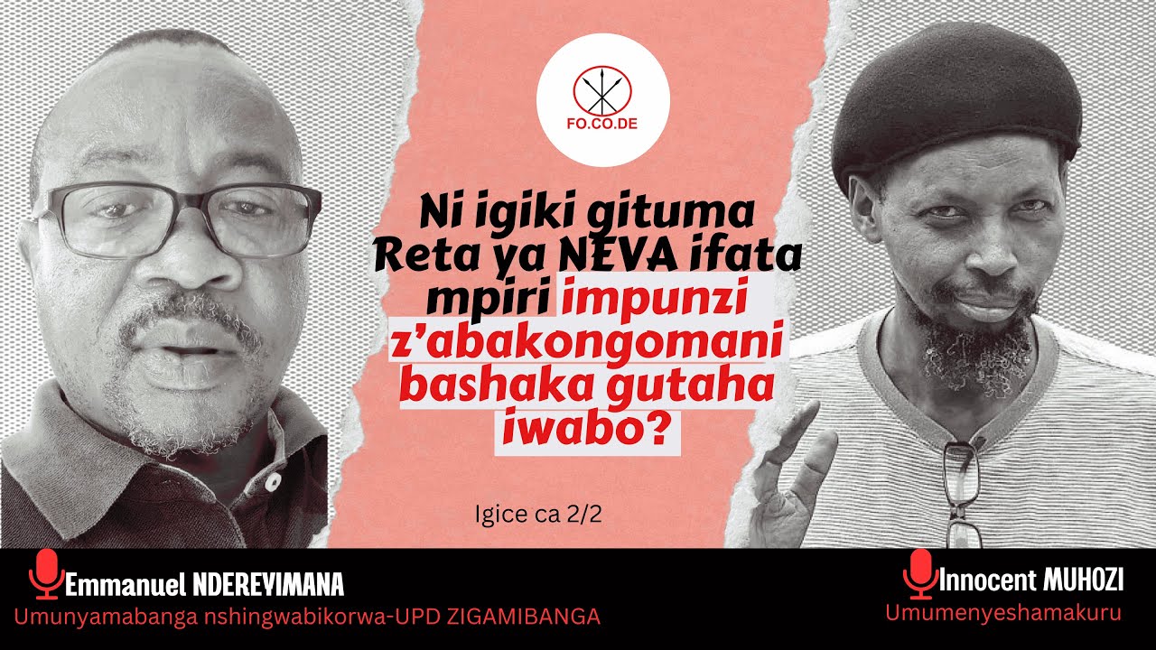 #Burundi :ni igiki gituma Reta ifata mpiri impunzi z'abakongomani zishaka gutaha iwabo? 2/2 #focode