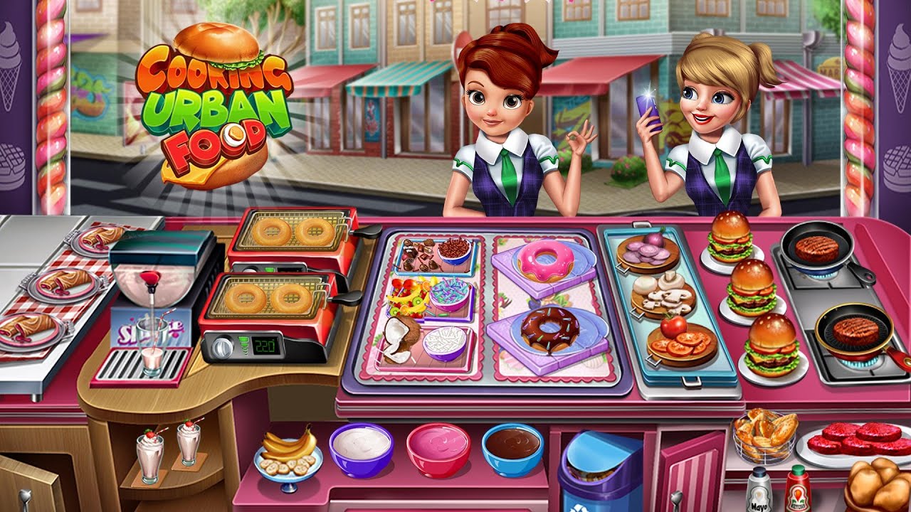 Cooking Urban Food | Games for kids | fun cooking Games ...