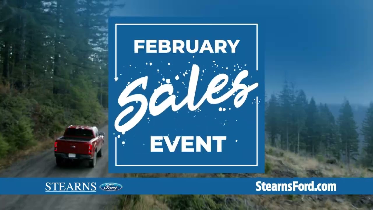 🔥 February Sales Event at Stearns Ford! HUGE Savings on F-150s, Broncos & More! 🚗💨