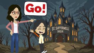 Nora’s DANGEROUS New School... | Basic English Communication | Easy English story