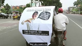 Ghandi Biru  Calon Presiden   