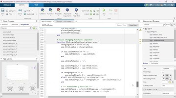 01 - Conexión Serial y triada UVW - App Designer MATLAB